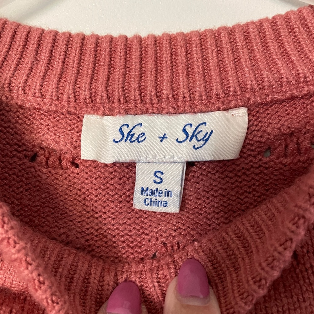 Popcorn sweater - Picture 2 of 3